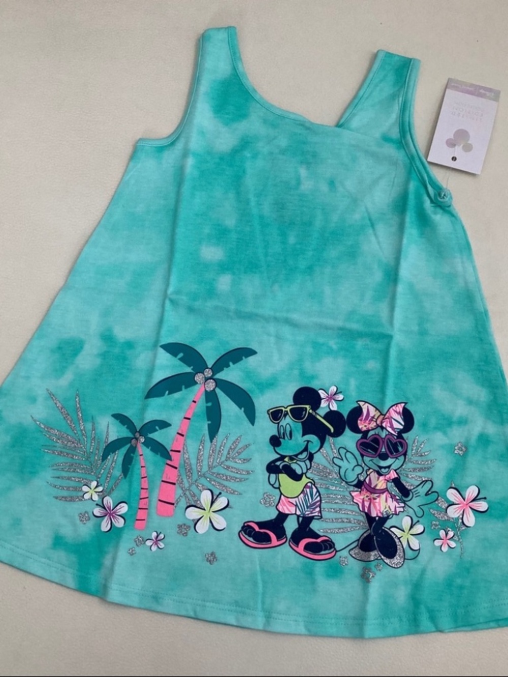 Disney tropical 🌴 Minnie Mickey cute sea dress